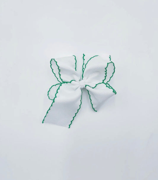 Personalized Embroidered Bow