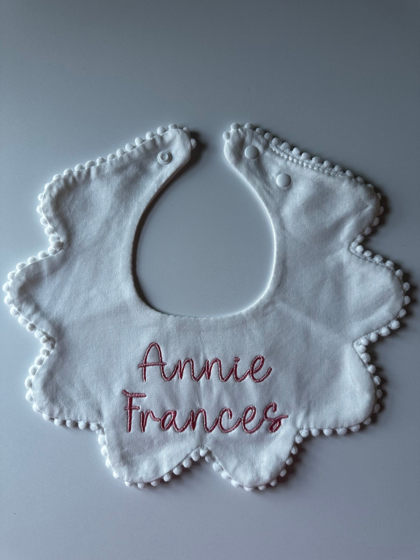 Personalized Embroidered Baby Bibs