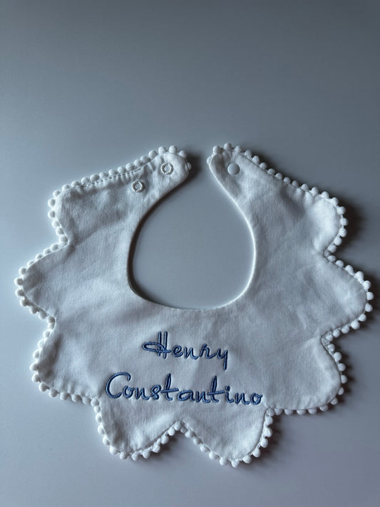 Personalized Embroidered Baby Bibs