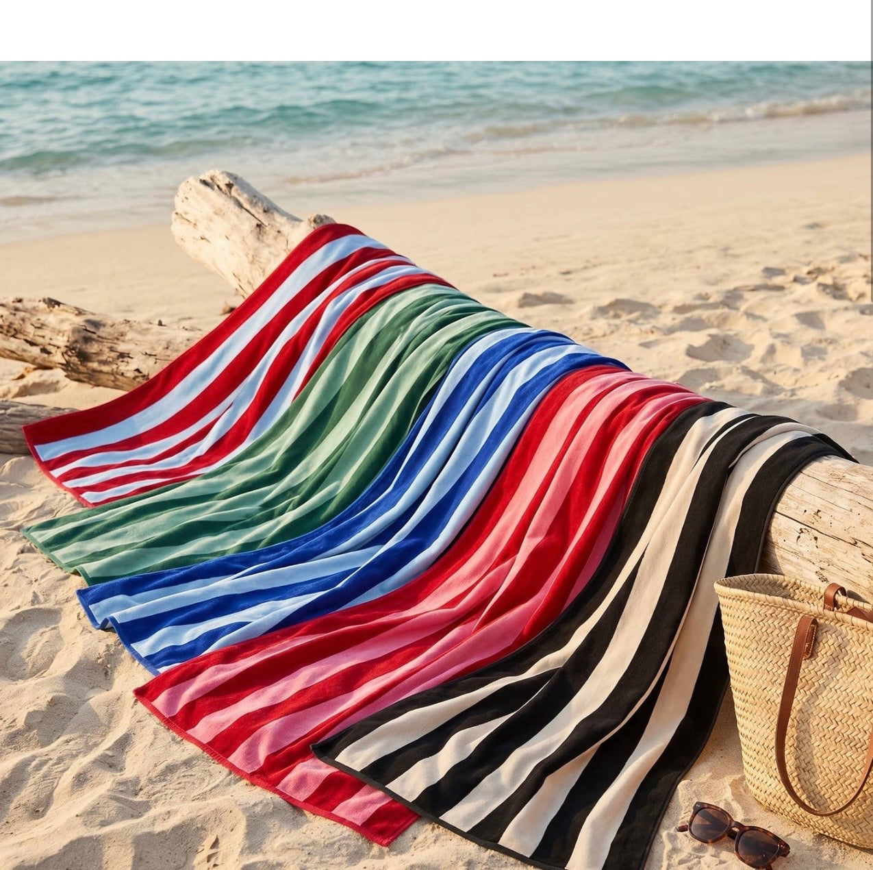 Personalized Embroidered Beach Towel