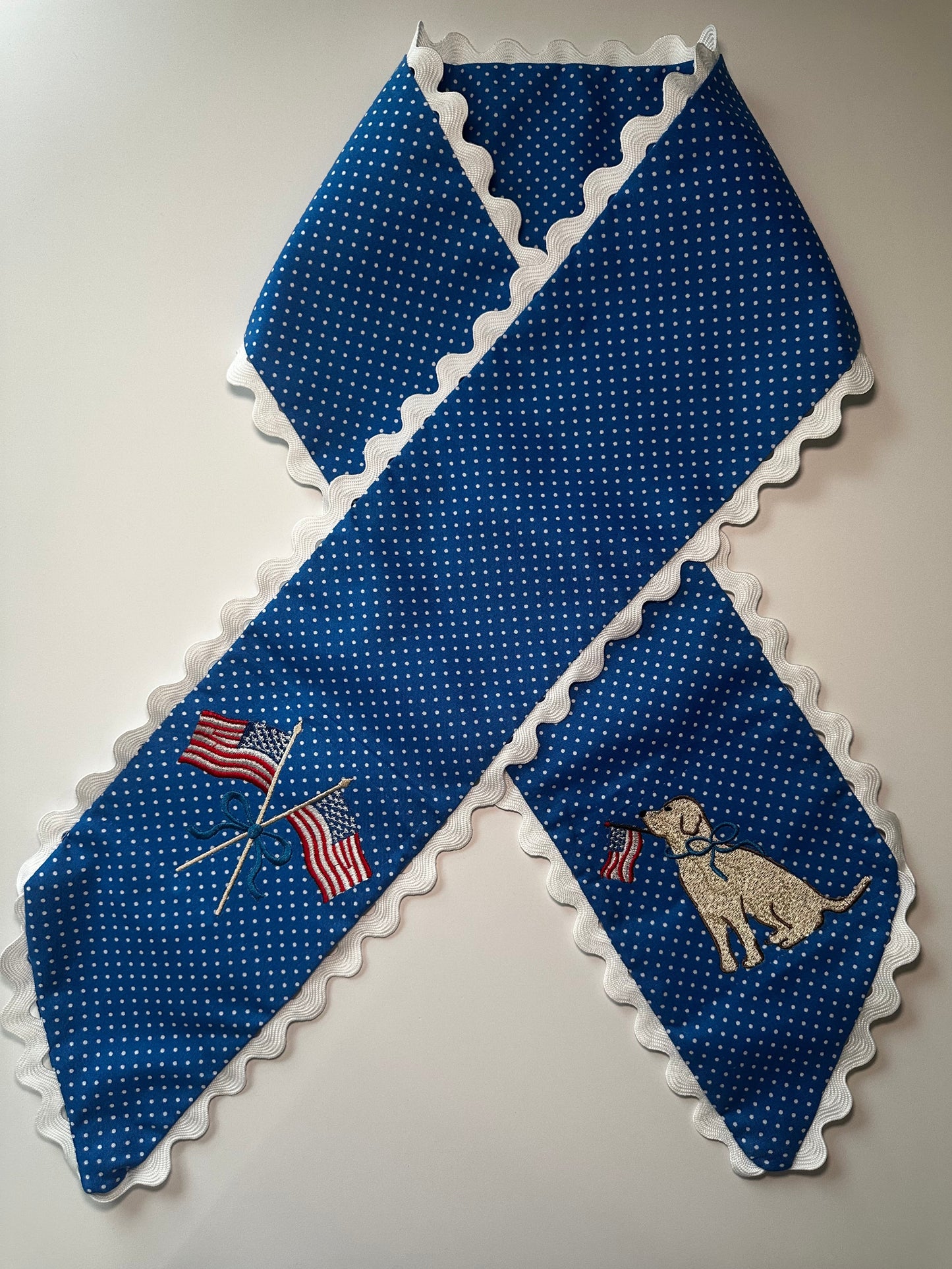 Personalized Embroidered Wreath Sash